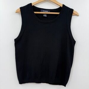 Women's vintage the limited black silk wool cashmere blend‎
